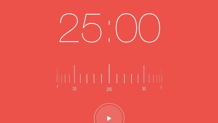 Focus Keeper Pro timer app interface