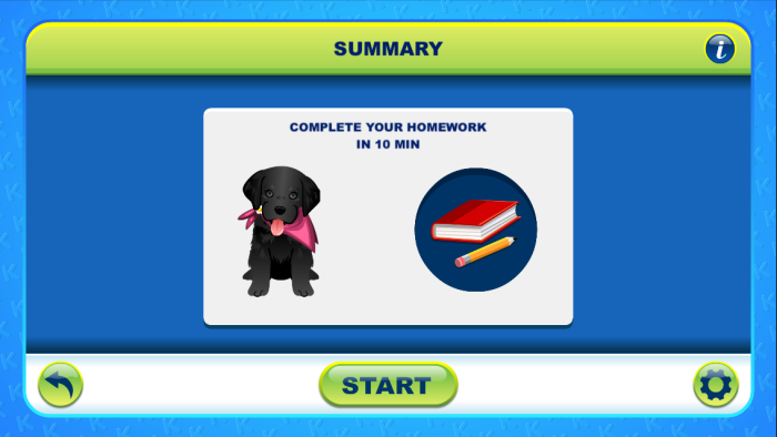 KazuTime visual timer app for children