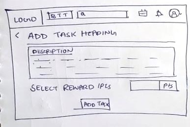Amigo low-fidelity wireframe — screen 1