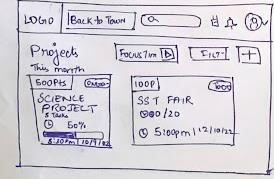 Amigo low-fidelity wireframe — screen 9