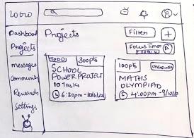 Amigo low-fidelity wireframe — screen 10