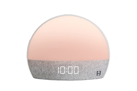 Hatch Restore nightstand device with warm glow and clock display