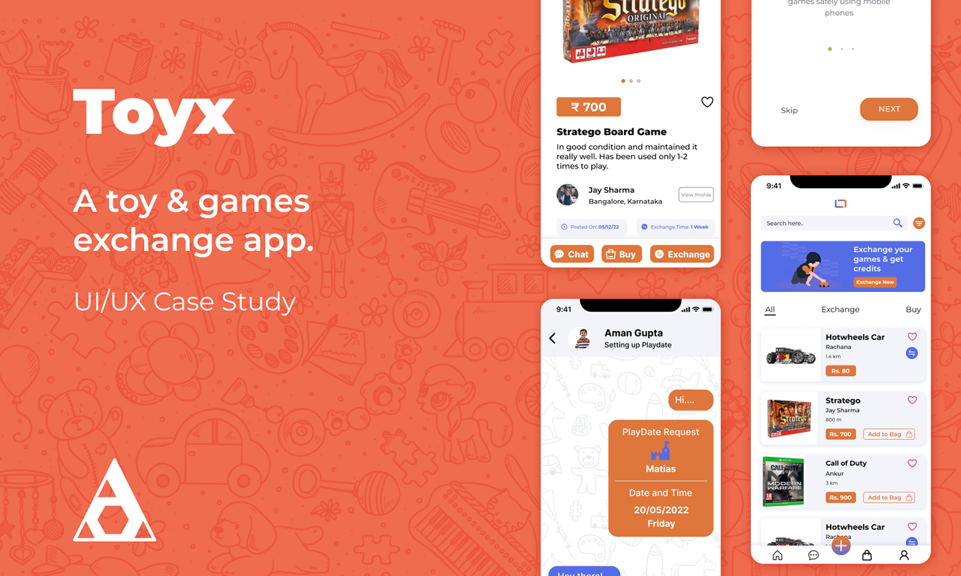 Toyx toy exchange app cover